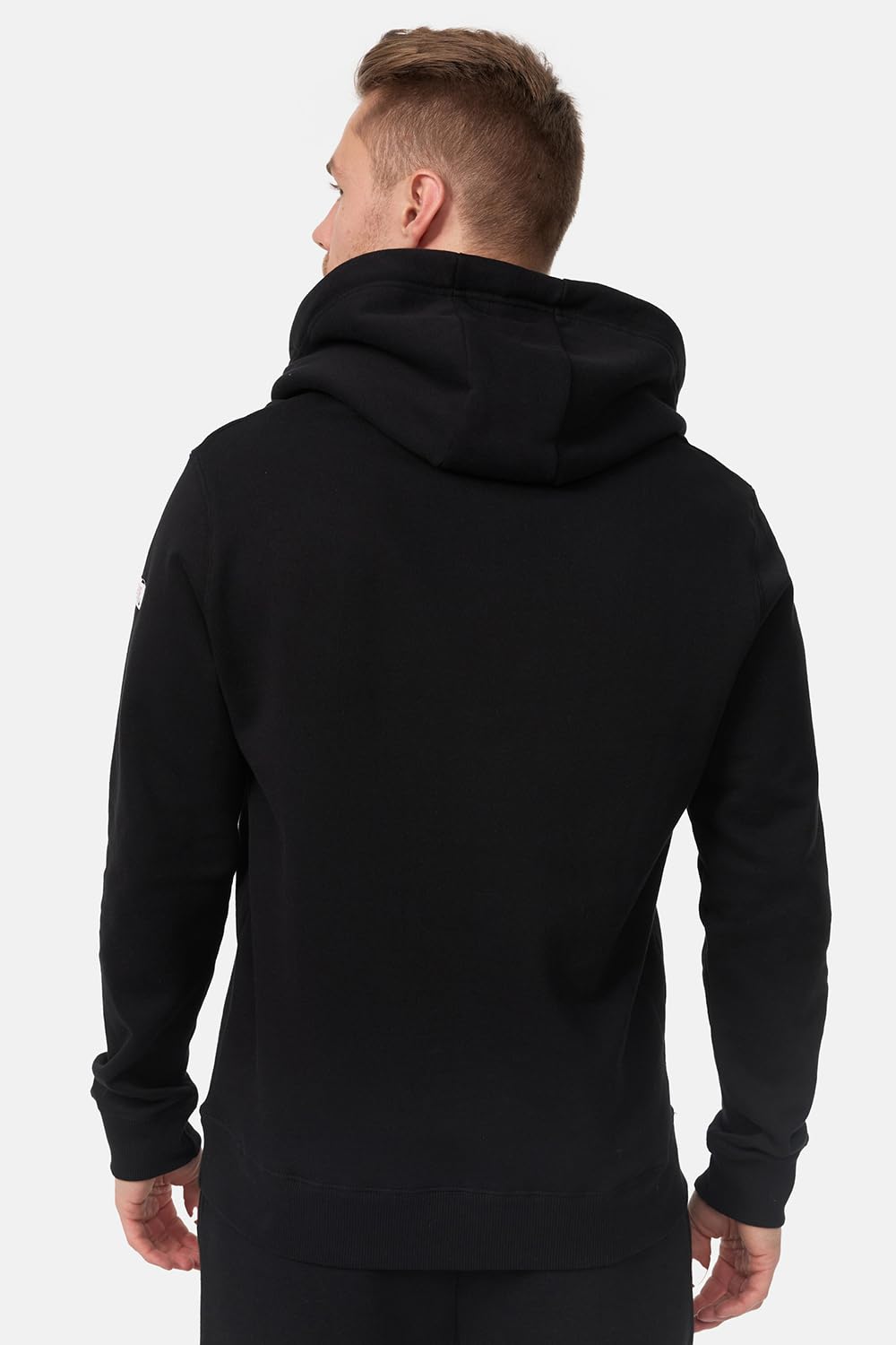 Lonsdale London Hooded One Tone Uomo Felpa con Cappuccio Nero Regular