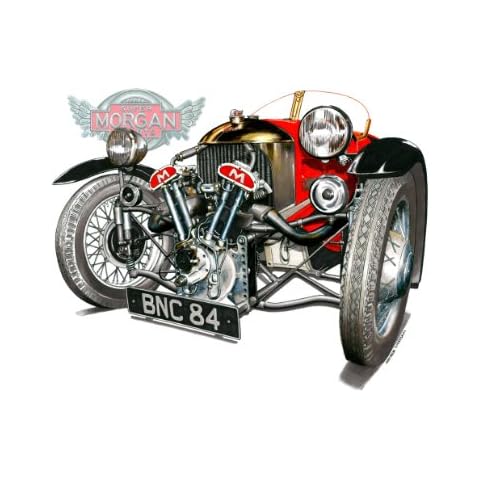 Morgan Super Sports MX4 Greeting Card A5 size Cover