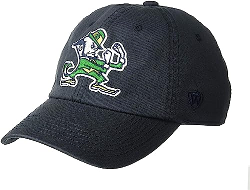Collegiate Hats - Fitted Caps Adjustable Hats and Snapbacks Available (Adjustable Hat ND Mascot)
