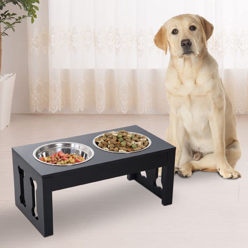 RIOZAIN Stainless Steel Dog Feeding Station, Pet Food Bowl for Dogs, Cats, Rabbits, Cockatiels (B0D7TMCTH3) Amazon Price History, Amazon Price Tracker