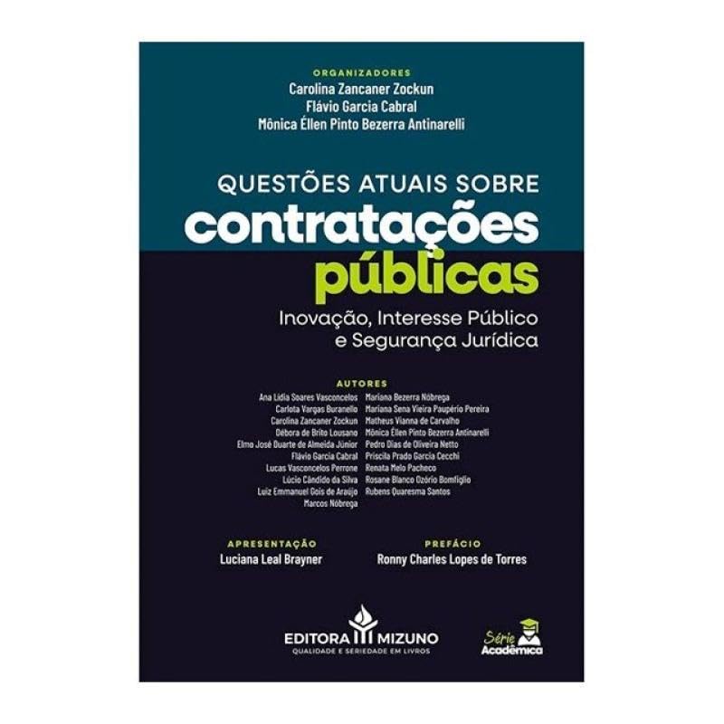 Capa de Questões Atuais Sobre Contratações Públicas