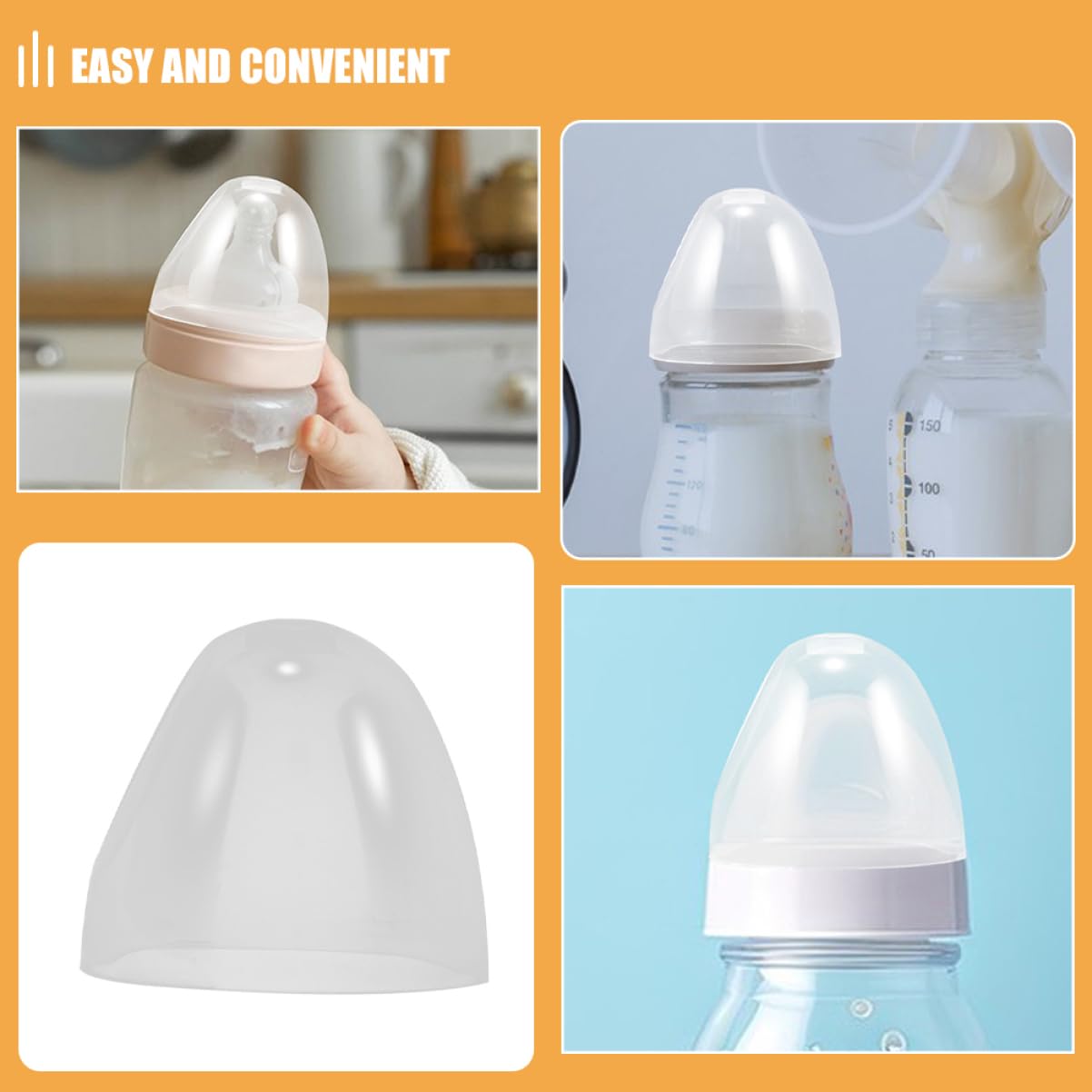 Tappi per Bocca Larga Copertura per Bottiglie per Protezione Antipolvere Anello Vite Materiale Resistente Compatibili con Diverse Bottiglie per Ragazzo Ragazza