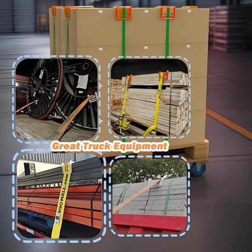 Confezione da 20 protezioni angolari per cinghie, resistenti, a forma di V, per camion, officine e magazzini
