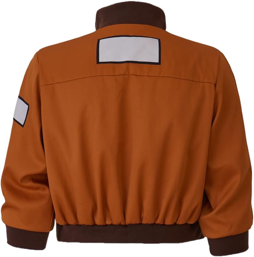 Kim Kitsuragi Cosplay Aerostatic Pilot Coat Costume Adult Men Halloween Bomber Jacket