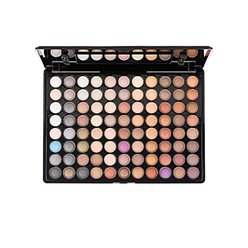 ELLITE Styles Professional 88 Metal Shimmer Color Eyeshadow Palette-Warm