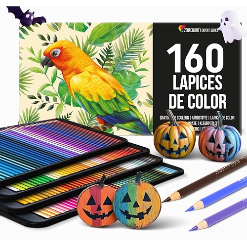 Zenacolor 160 Lápices de Colores (Numerados)