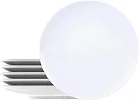Kit Prato Raso Tramontina Leonora em Porcelana 25 cm 06 Peças