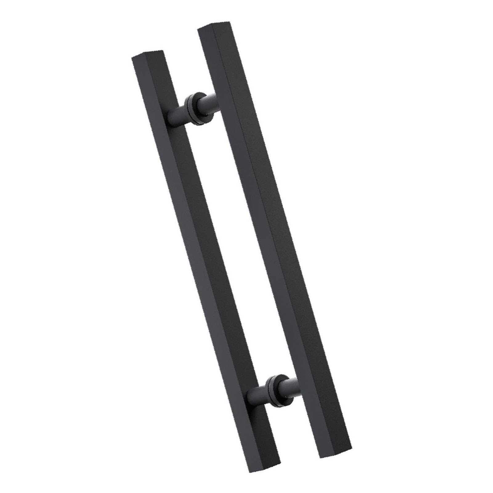 Poignée de porte coulissante en H acier inoxydable verre douche