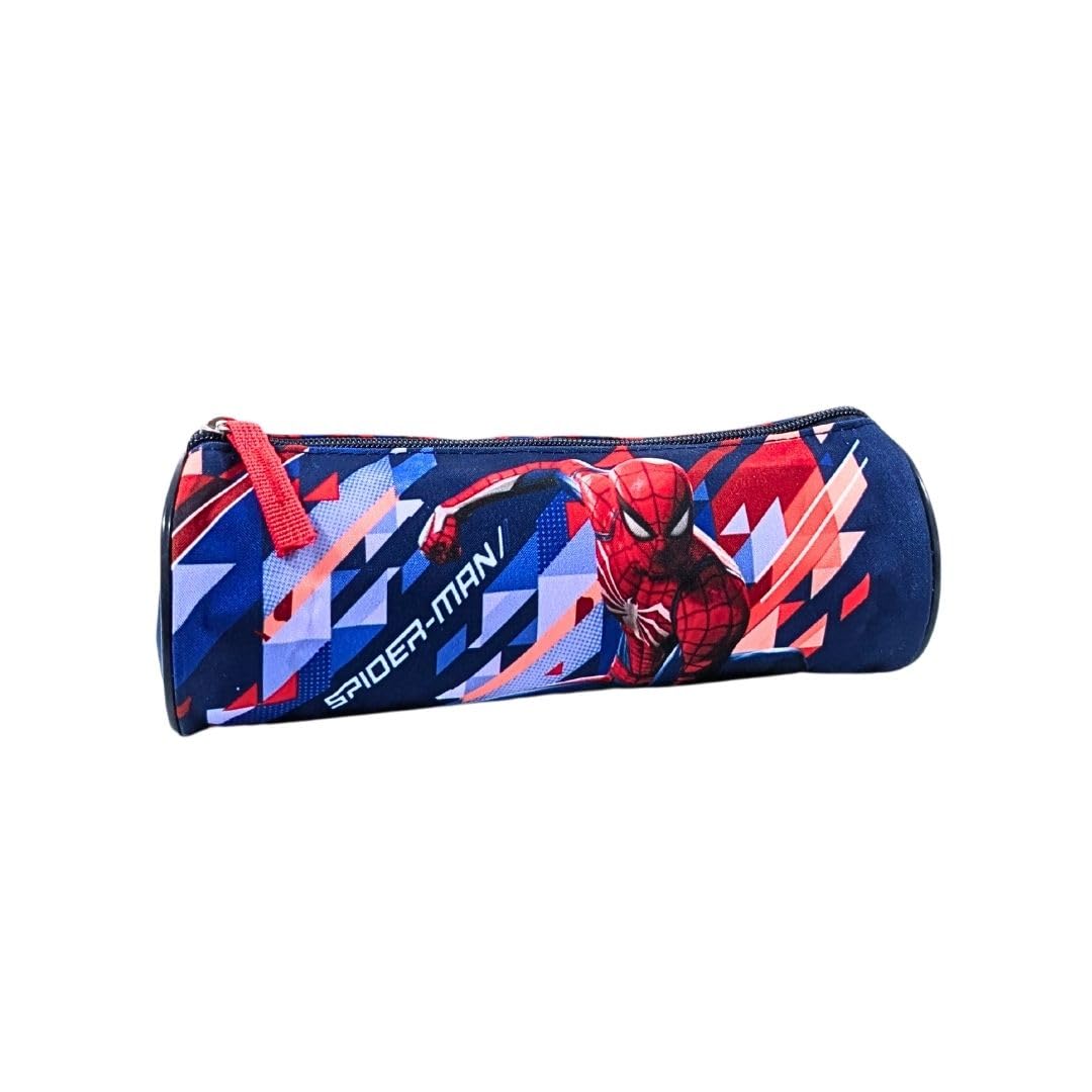 mybagstory Spiderman, Children's Pencil Case, School, Primary, Kindergarten, Daycare, Boys Pencil Case, Size 22 cm, Gift Idea