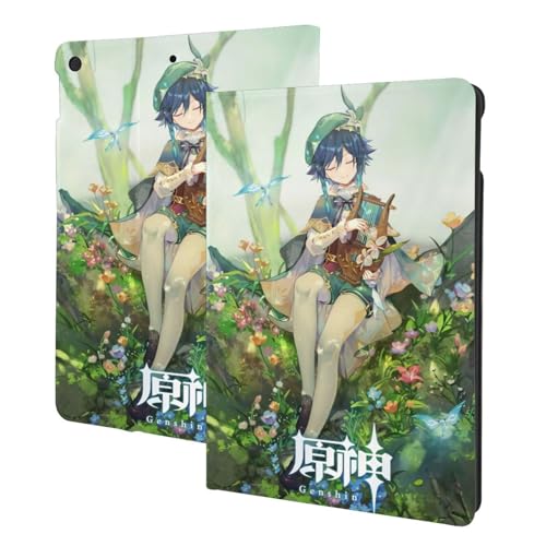 Compatible with ���_ Genshin Impact iPad Air iPad6 iPad5 �P�[�X 6���� iPad Air2�P�[�X iPad ��5�E6���� iPad Air2 Air �蒠�^ ��6����/5���� Air1/Air2 iPa