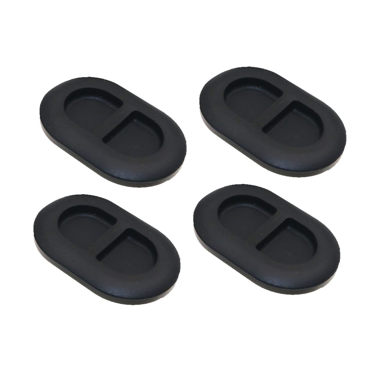 Floor Plugs for Jeep Wrangler JK JKU JL JLU Gladiator JT Unlimited 2007-2021, Durable Rubber Pan Plugs Stopple Protector Can Effectively Prevent Water Dirt 68194821AA Automotive Replacement Plug