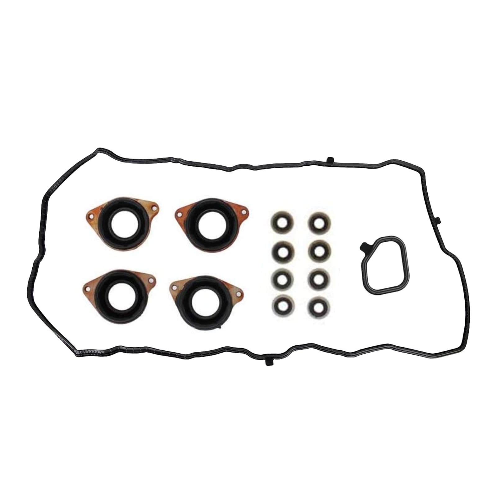 MOTOKU Engine Valve Cover Gasket Set for Honda Accord 2.4L 2013 2014 2015 2016 2017