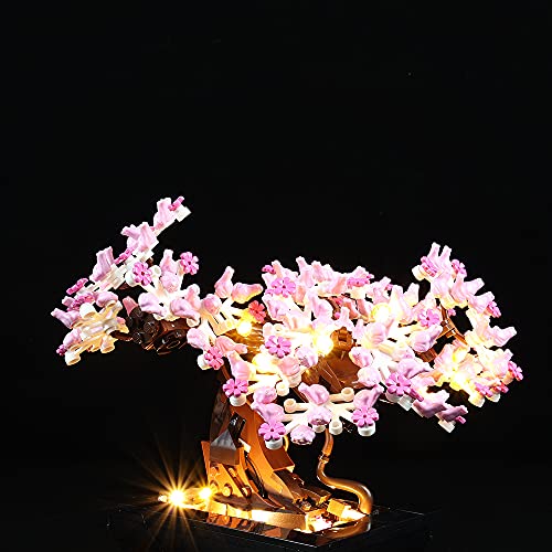Kyglaring LED-Beleuchtungsset für Lego Bonsai Tree 10281 Building Kit - LED-Beleuchtungsset kompatibel mit Lego 10281 - Modell nicht enthalten (Standardversion) – Bild 7