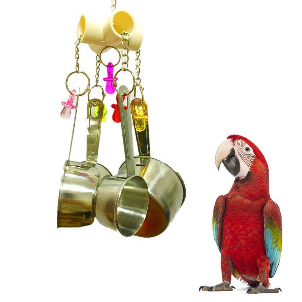 Vogelspielzeugball Mit Glocke – Kauspielzeug Für Papageien & Vögel, Bunt & Unterhaltsam