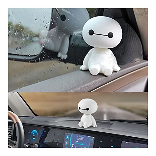 Listado de Adornos y ornamentos al mejor precio. 44 XIUHUA Dibujos Animados de plástico Baymax Robot Sacudiendo la Figura Figura Adornos de Coches Auto Decoraciones Interior Big Hero Toys Ornament Car-Styling