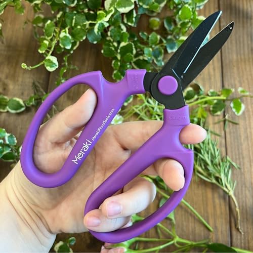 Tijeras de Poda Set de 3 Meraki Garden Morado miniatura 3