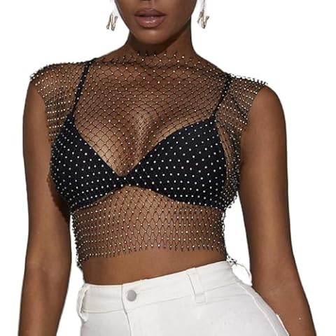 Débardeur SamHeng à paillettes pour femmes Cover