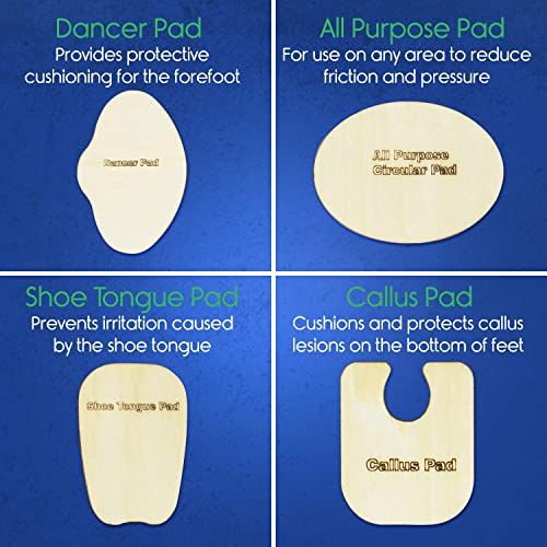 Vivesole Blister Prevention Moleskin Padding Tape, 3" X 5 Yards - Pad Protection Treatment For Heel, Foot, Toe, Callus – Adhesive Anti-Blister Band Aid Pad, Large Feet Heal Roll, Xl Bandage Cushion #TOP6