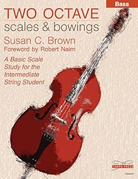 Paperback Two Octave Scales and Bowings - Bass Book