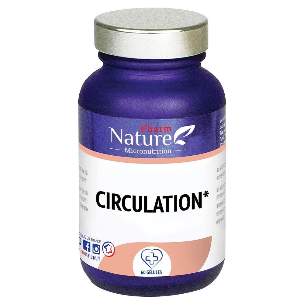 Nature Attitude Circulation 60 gélules