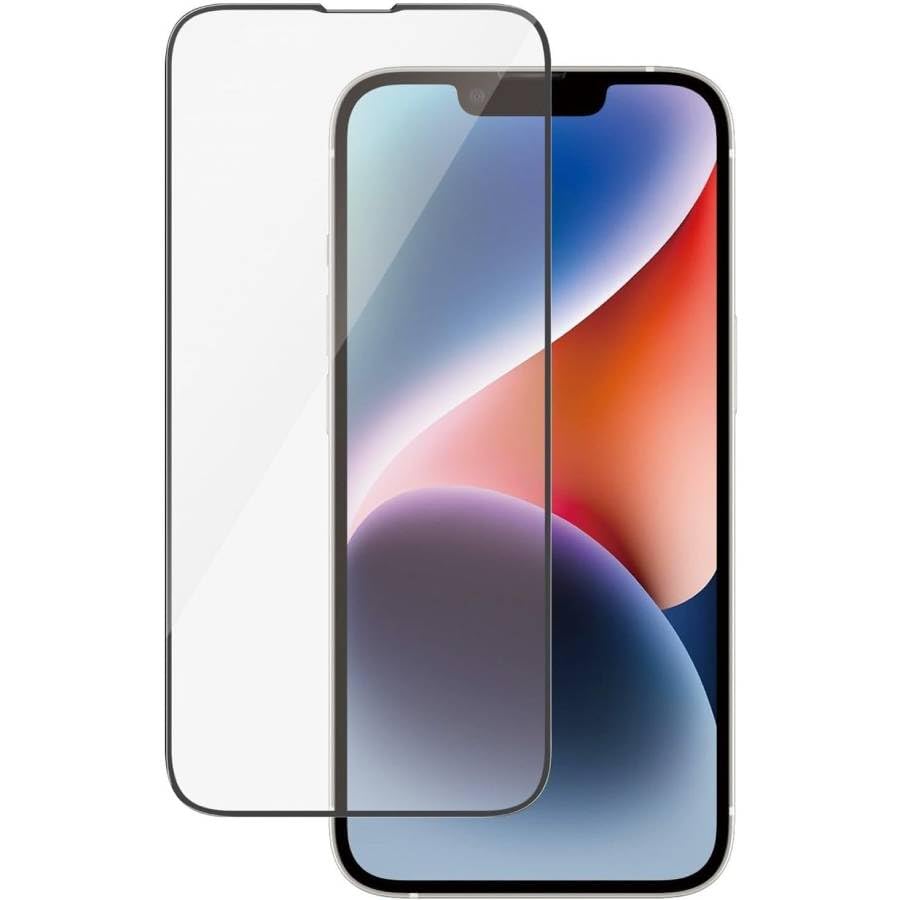 Portal AE Tempered Glass 5D Screen Protector For iPhone 13 Full Coverage & Edge-To-Edge Protection Clear (1 Pieces)