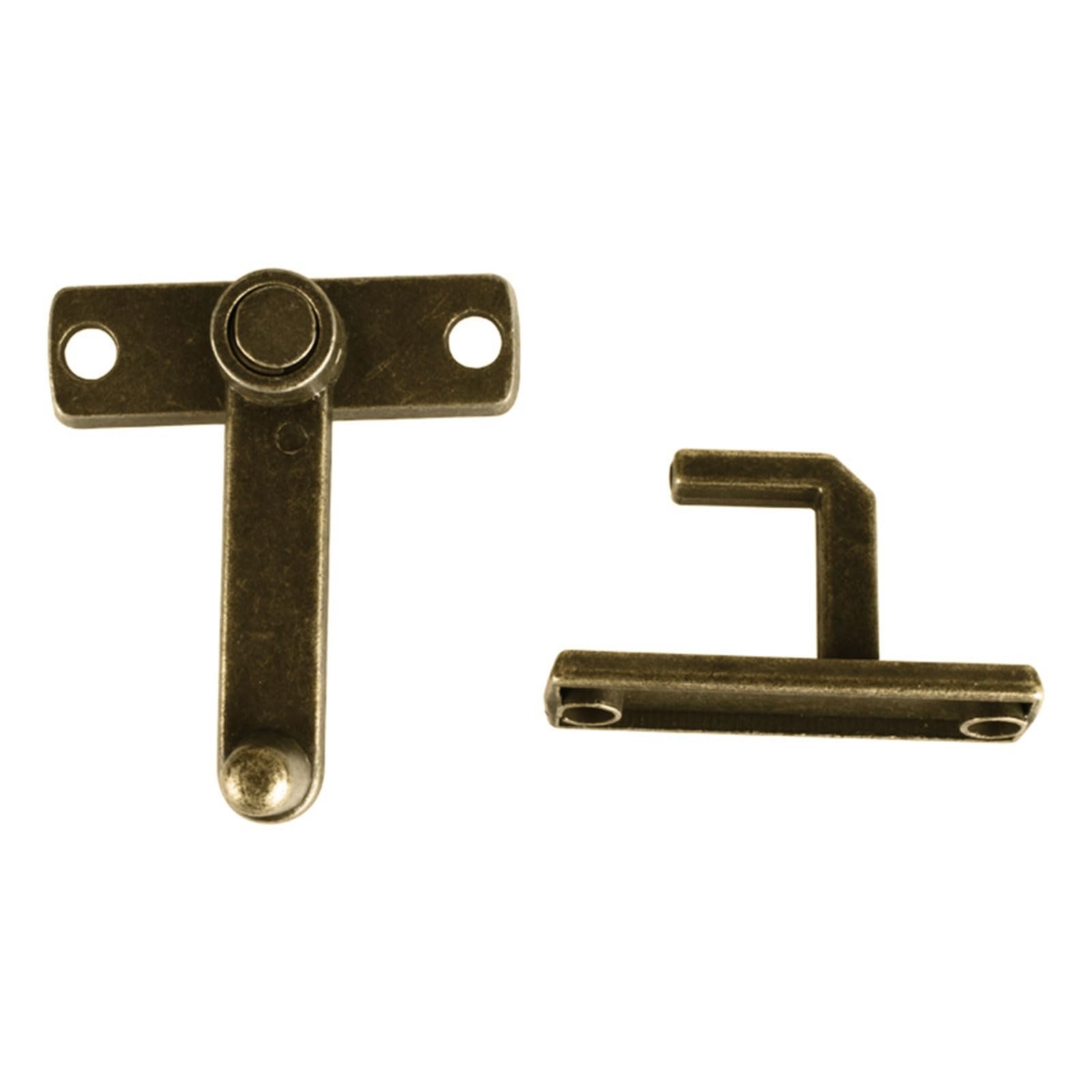 Bronze Colored Box Hardware Restros Brasses Door Latches for Wooden Keepsakes and Jewelry Case Zincs Alloy Locking Clasps