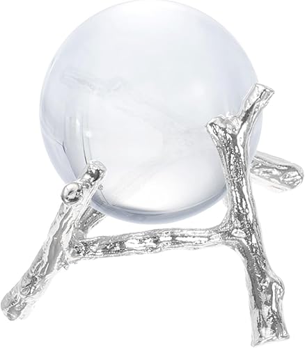 Miniatura 3 de MECCANIXITY Soporte de exhibición de bola de cristal de aleación Soporte de decoración de soporte blanco K moderno simplicidad para el hogar