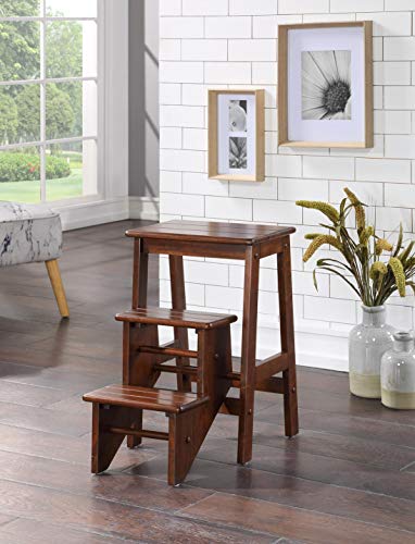 One-Day Sale: Up to 60% Off Boraam Step Stool, 24-Inch, Cappuccino