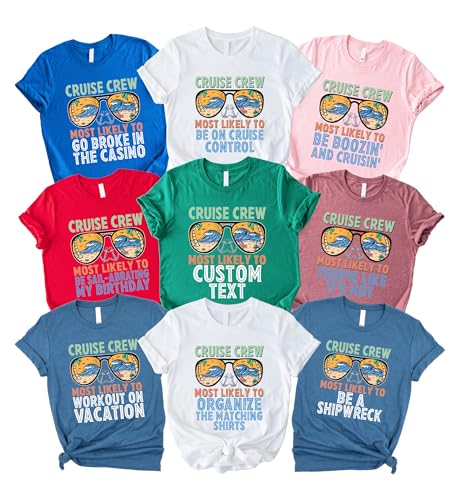 168 Quotes Most Likely to Cruise Shirt, Matching Family Cruise 2025 T-Shirt, Tee for Cruise Party, Family Vacation Outfit, Cruise Birthday Gift, First Cruise Gifts, Family Holiday Shirt Black2