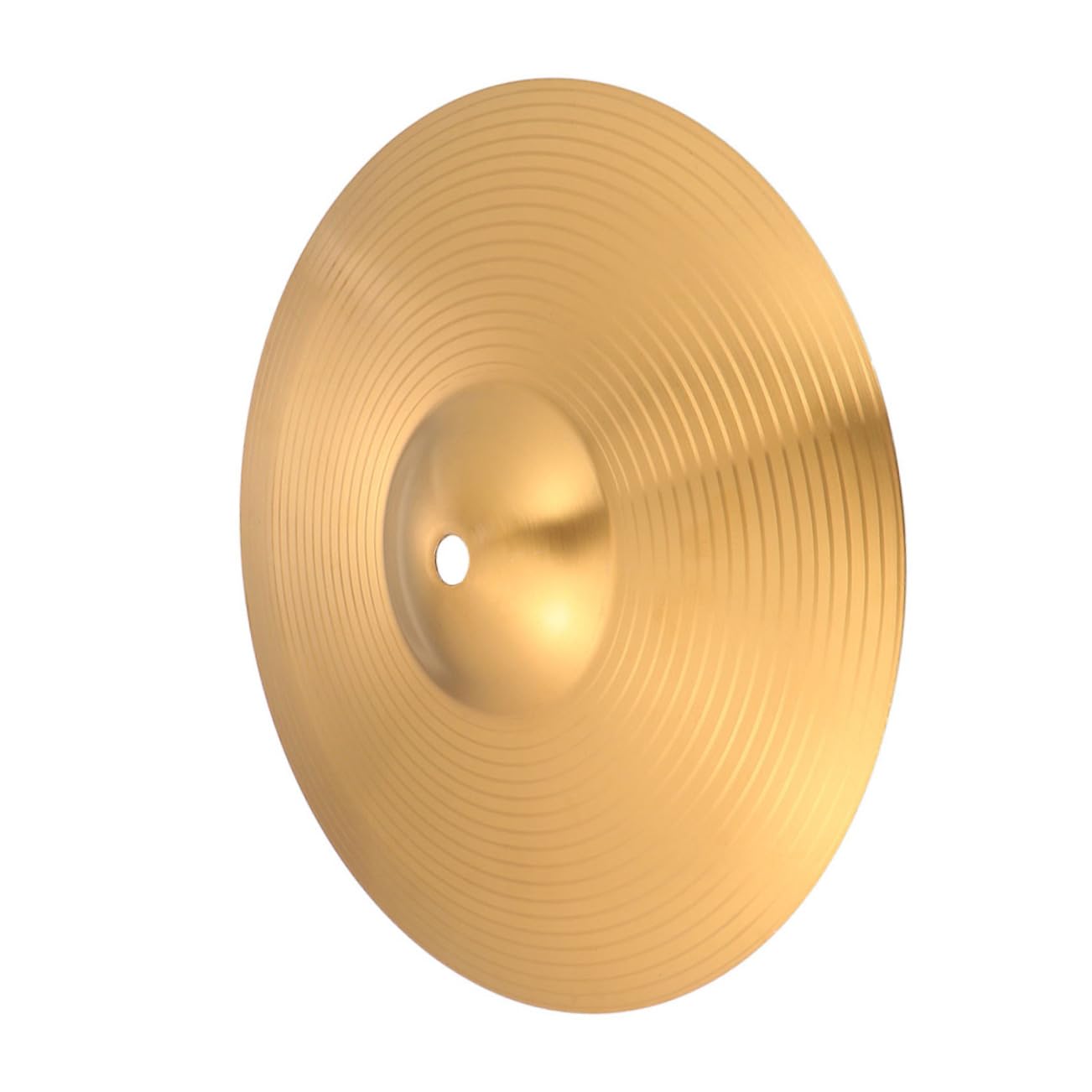 ULDIGI 1pc Mute Cymbal for Jazz Drum Kit Metal Drum Accessory Alloy Brass Pure Sound Small Portable