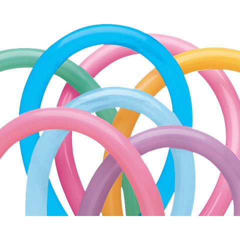 Qualatex 13769 , Modellierballons 260Q, Vibrant Sortiment, 100 Stück Cover