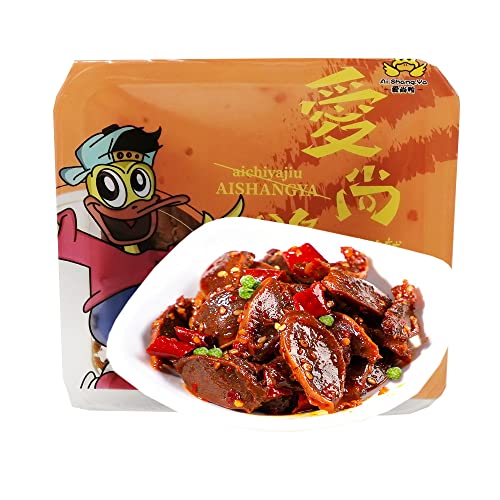 日本国内製造 【久久鴨麻辣鴨砂肝】、【3点セット】麻辣鴨砂肝、味付け鴨砂肝110gx3点