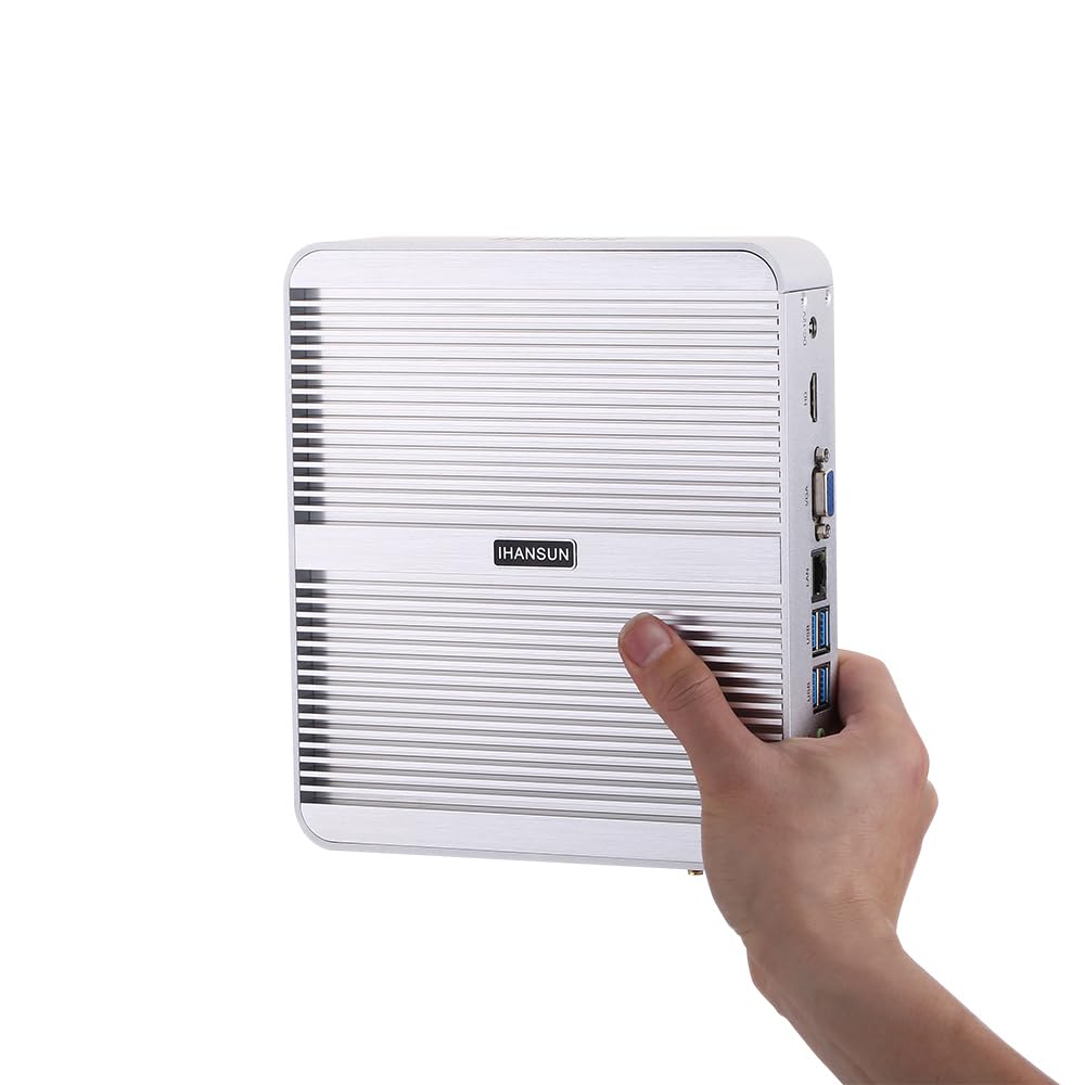 Fanless Mini PC, Desktop Computer, HTPC, Kodi Box, Windows 11 / Linux Ubuntu, I5 1135G7, BM07, VGA, HDMI, 4 x USB3.0, 4 x USB2.0, LAN, 32G RAM, 1TB SSD