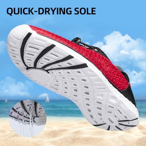 Image of DOUSSPRT Men's Water Shoes Quick Drying Sports Aqua Shoes