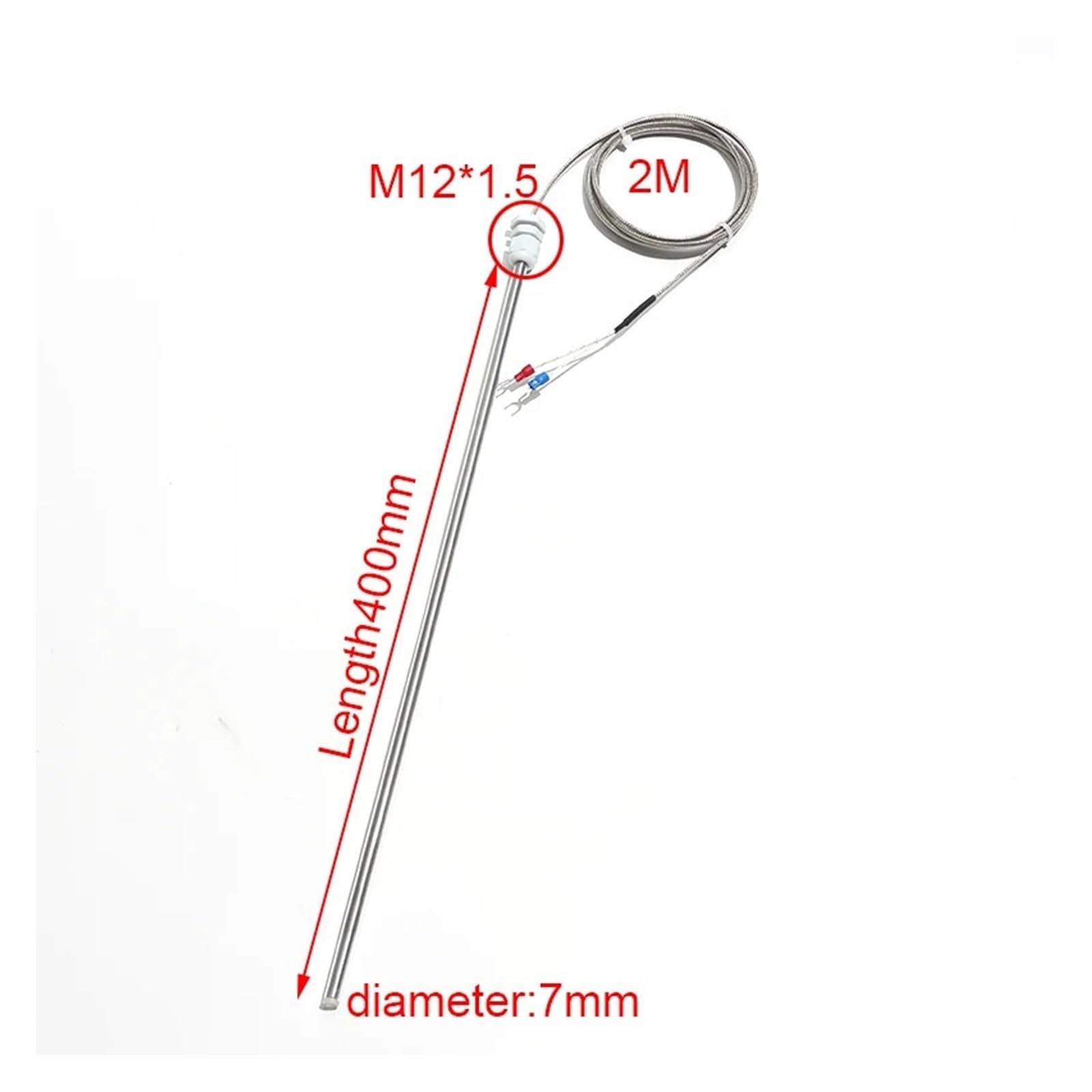 Sensor de temperatura PTFE acero inoxidable