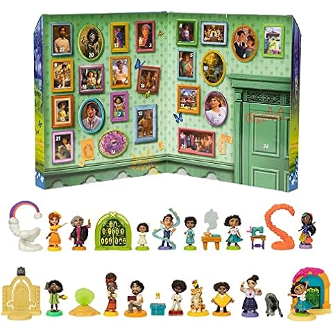 Madrigal Family Surprises Advent Calendar Includes 14 Madrigal Family Member Figurines & 13 Accessories, 24 Days of Surprises! Cover