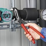 KNIPEX - 00 20 07 US1 narzędzia – 3-częściowy zestaw szczypiec krokodylkowych (7, 10 i 12) (002007US1)