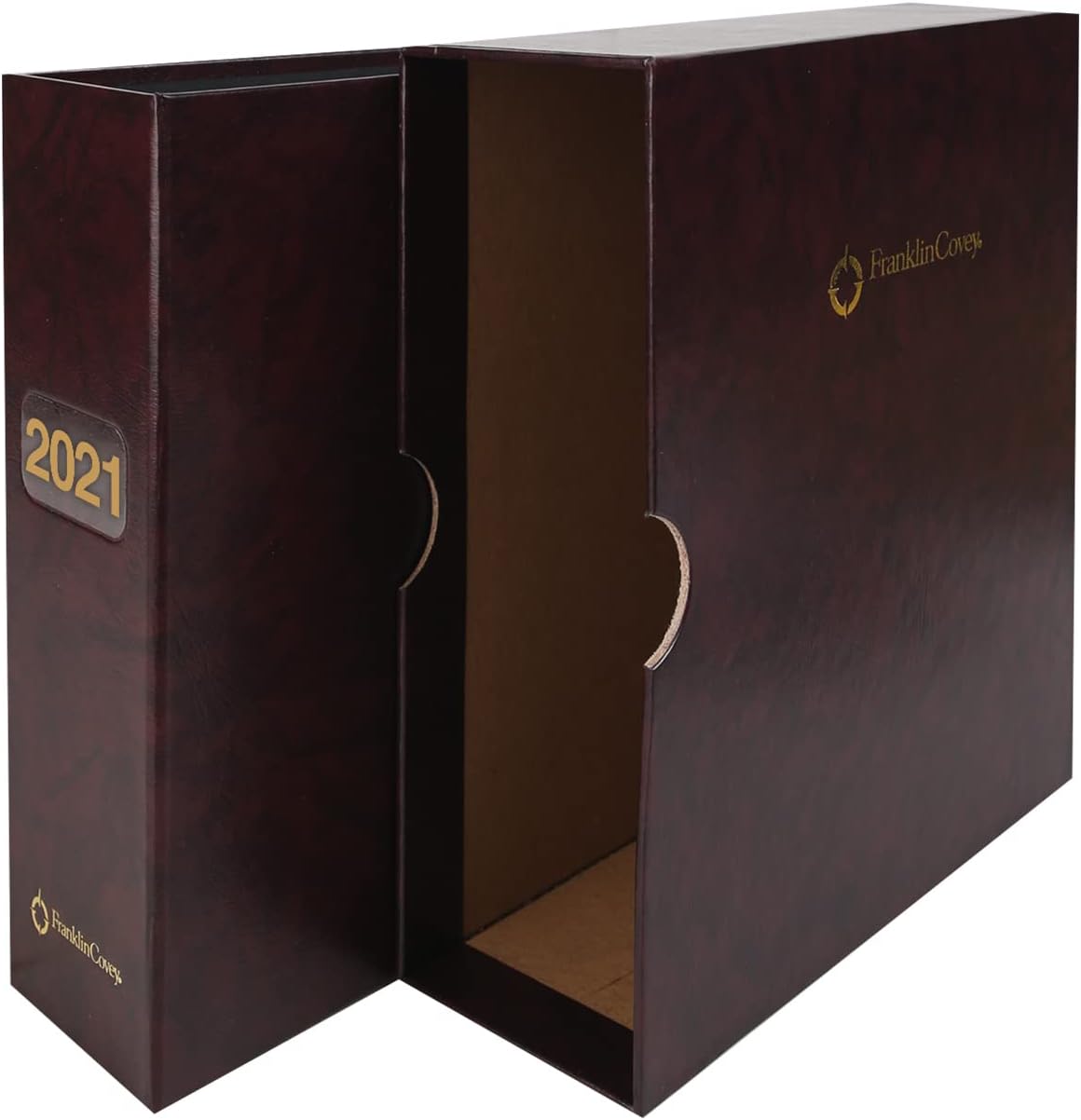 FranklinCovey - Storage Combo - Protect Past and Future Planner Pages (Compact, Burgundy)