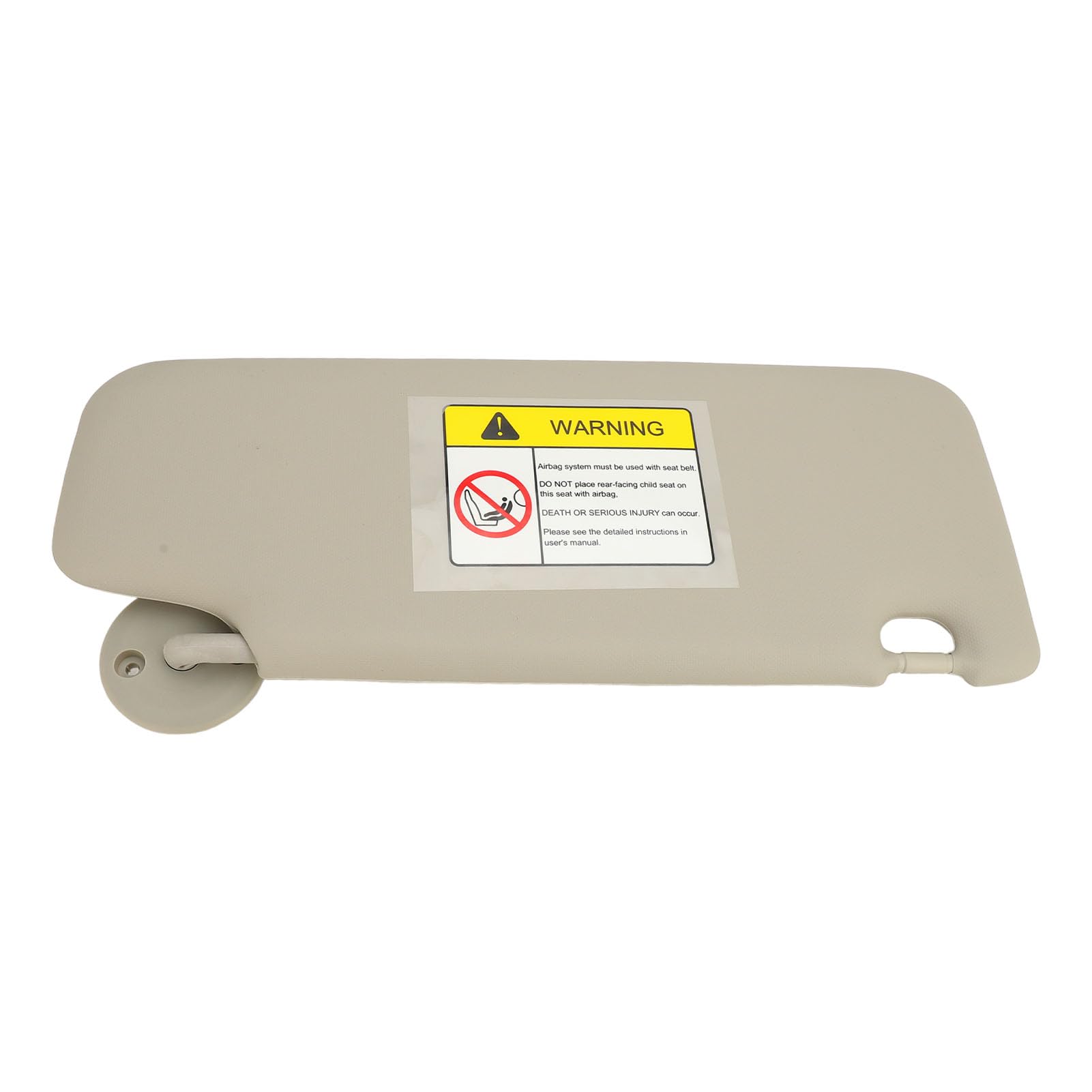Generic Grigio Minimalista Auto Sinistro Lato Guida per Matiz 2004-2017 2011-2022, Parasole con Specchio per Trucco, Eccellente Protezione Solare, Facile Installare