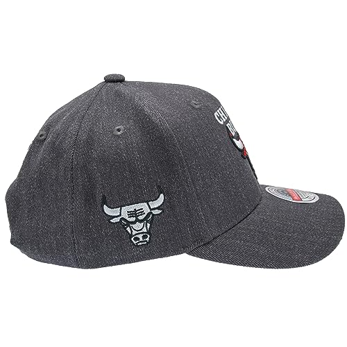 Casquette Chicago Bulls Mitchell & Ness snapback grise anthracite ajustable - 5