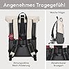 LARKSON Rucksack Damen Herren Beige Grau - No 4 - Rolltop Backpack mit Laptopfach Uni, Arbeit & Fahrrad - Großer Reiserucksack - Wasserabweisend #4