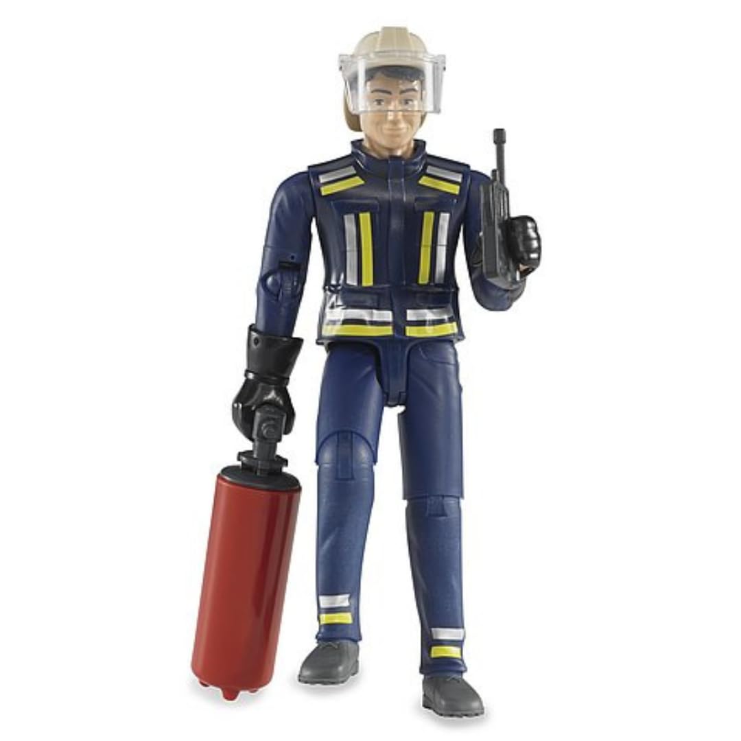 bruder Fireman with Helmet, Gloves and Accessories/6010
