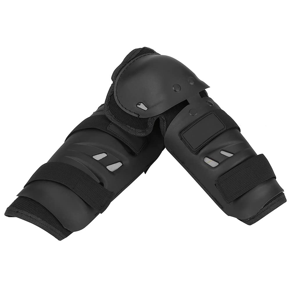 4 StÜcke MTB Knieschoner Ellenbogenschoner Set, Verstellbare Motorrad MTB Protektoren Knieschützer Motorrad Knieprotektoren Kniewärmer MTB Ellenbogen Protektor, Ellenbogen Knieschützer S