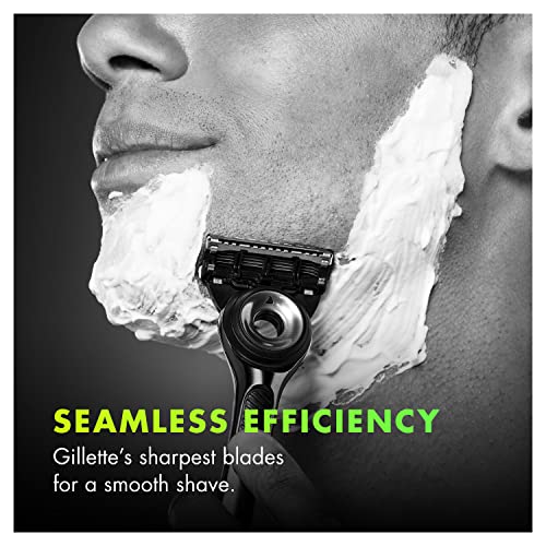 Holiday Gifts for Men: GilletteLabs Razor Blade Refills, Compatible with Exfoliating Bar and Heated Razor (9 Refills)