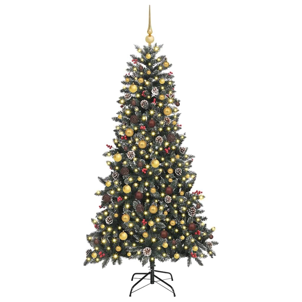 Künstlicher Weihnachtsbaum, Grün, 210 cm