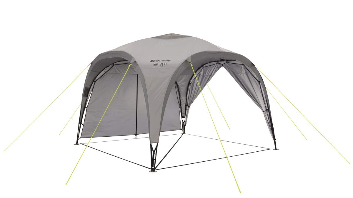 OutwellEvent Lounge M Side Wall With Zip For Shelter Tent Grey