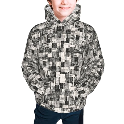 Airplane Route Kid Hoodies Boys Sweatshirts Girls Pullover with Pocket3