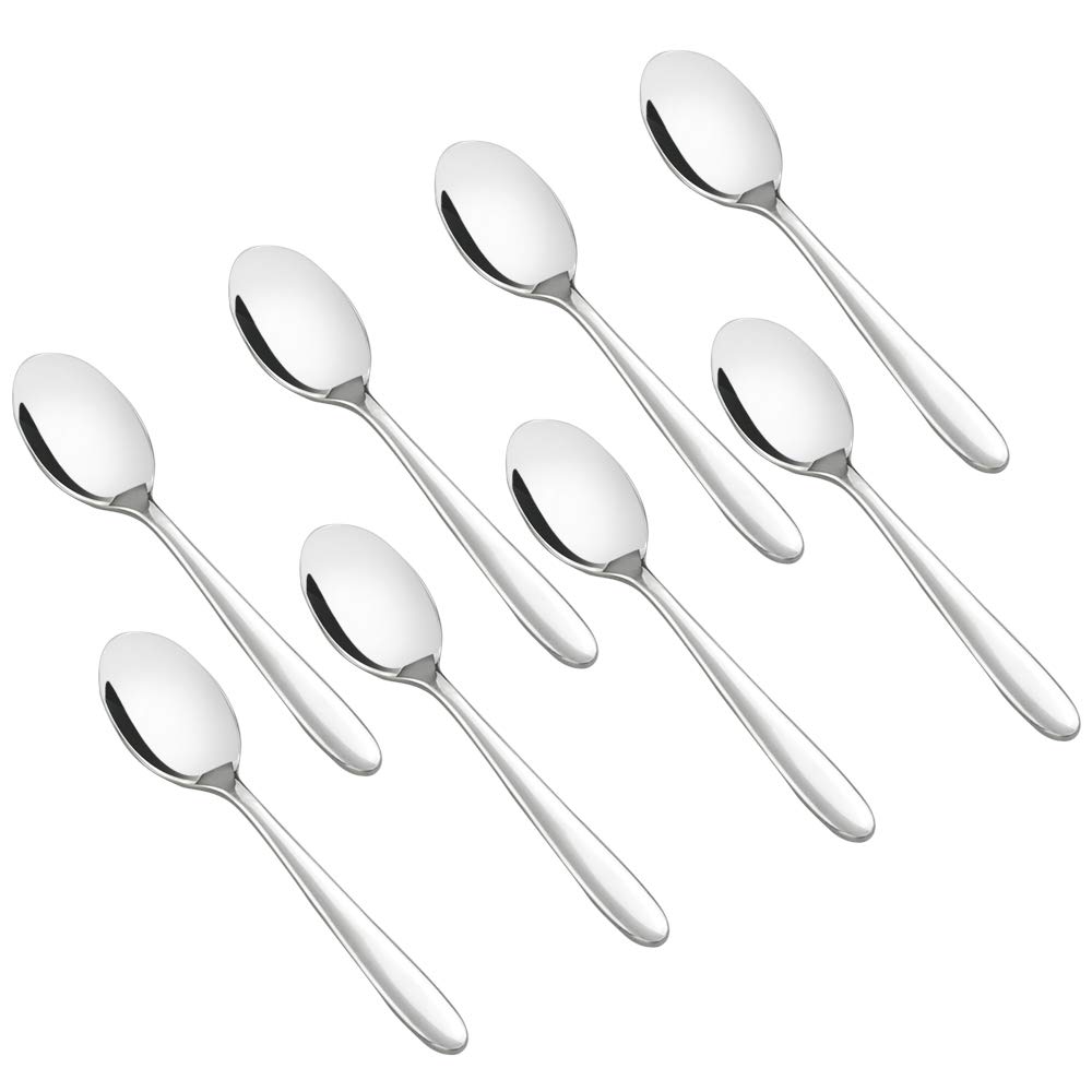 Kekow 8-Piece Mini Coffee Spoons/Espresso Spoon, 5.04-Inch