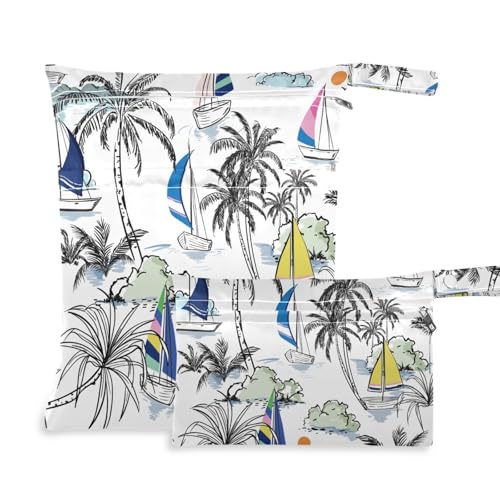 OTVEE Wet Dry Travel Bag Set