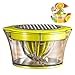 Exprimidor de cítricos manual multifunción, exprimidor 4 en 1 para naranjas, limones, cítricos, con 2 escariadores, 400 ml de medición grabada